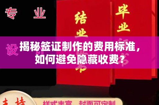 密山揭秘签证制作的费用标准，如何避免隐藏收费？